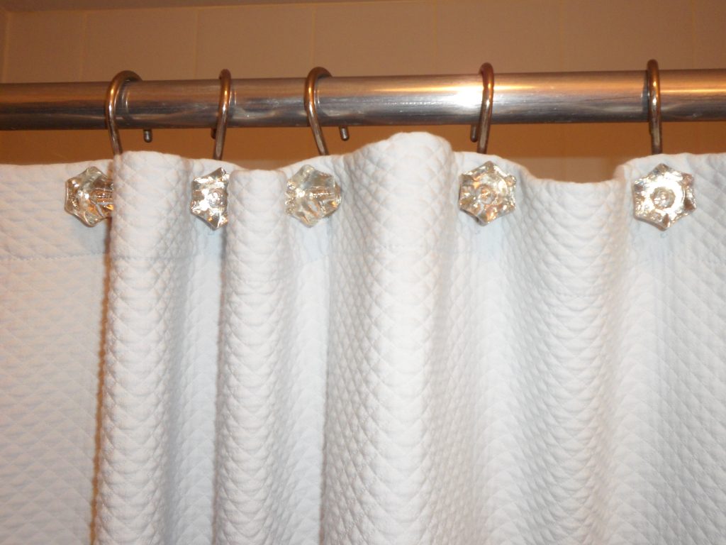 Restoration Hardware Glass Shower Curtain Hooks