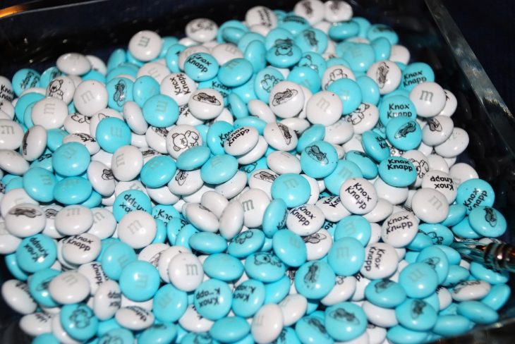 personalized M&Ms 