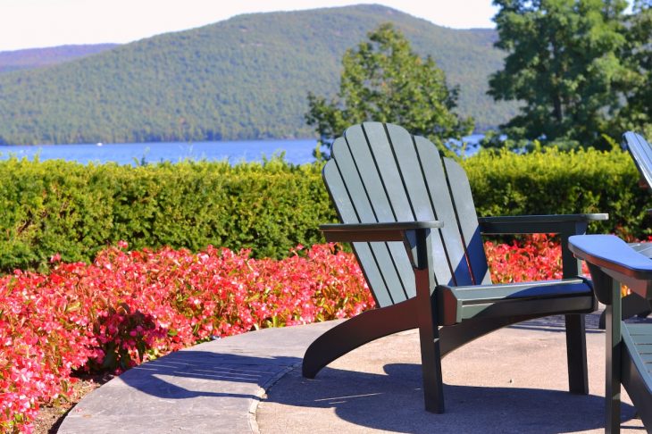 adirondack chair in the Adirondacks