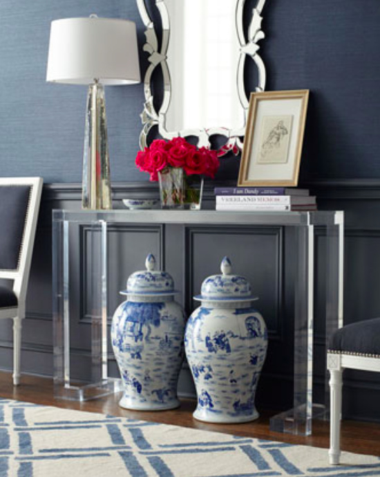 clear console table in entry