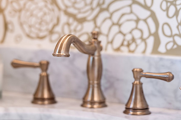 Champagne Bronze sink faucet