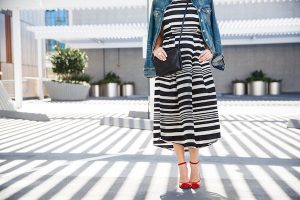 how to style a midi dress
