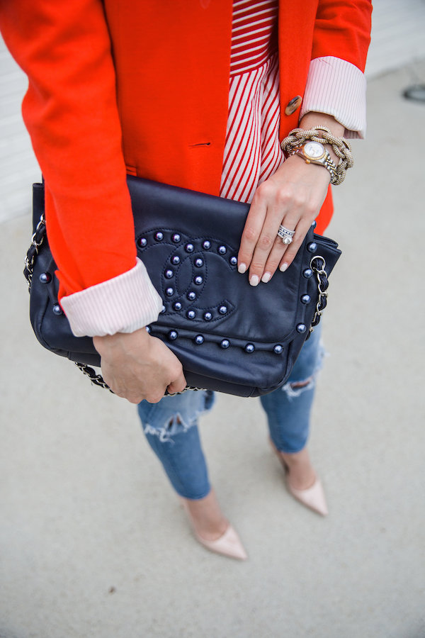 how to style the nautical trend for spring.