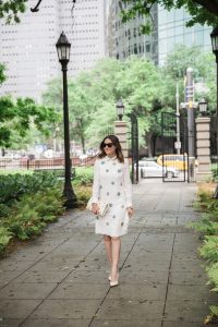 styling the draper james hilton collection tweed dress