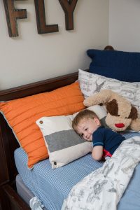 transitioning from a nursery to a toddler's room
