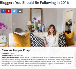 Top 30 Southern Bloggers by Southern Living