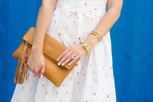 how to style a white dress for the summer