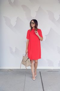 how to style a shirtdress for summer