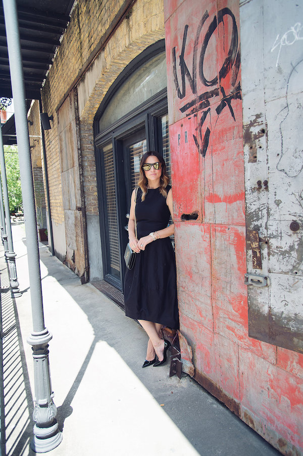 how to style a little black dress
