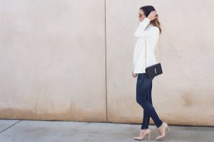how to style a white blazer