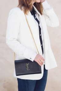 how to style a white blazer