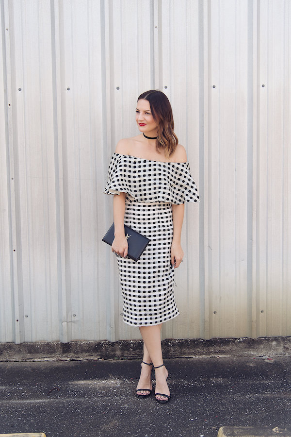 two ways to style an off shoulder dress