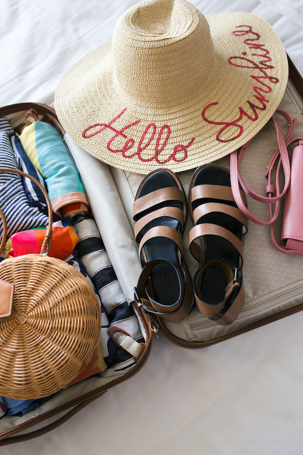 Caroline shares her packing tips and tricks for summer travel