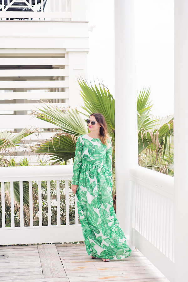 Caroline styles a summer maxi dress | HOUSE of HARPER