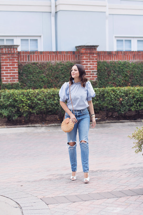 Two Ways to Wear The Puff Sleeve Top Trend - HOUSE of HARPER HOUSE of ...