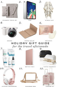 House of Harper Holiday Gift Guide for the Travel Aficionado