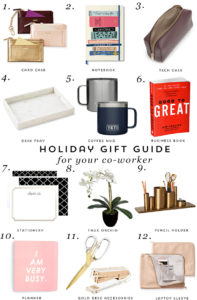 House of Harper Holiday Gift Guide for your Co-Worker
