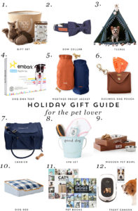 House of Harper Holiday Gift Guide for the Pet Lover