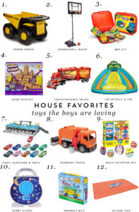 House Favorites: Toys the Boys are loving