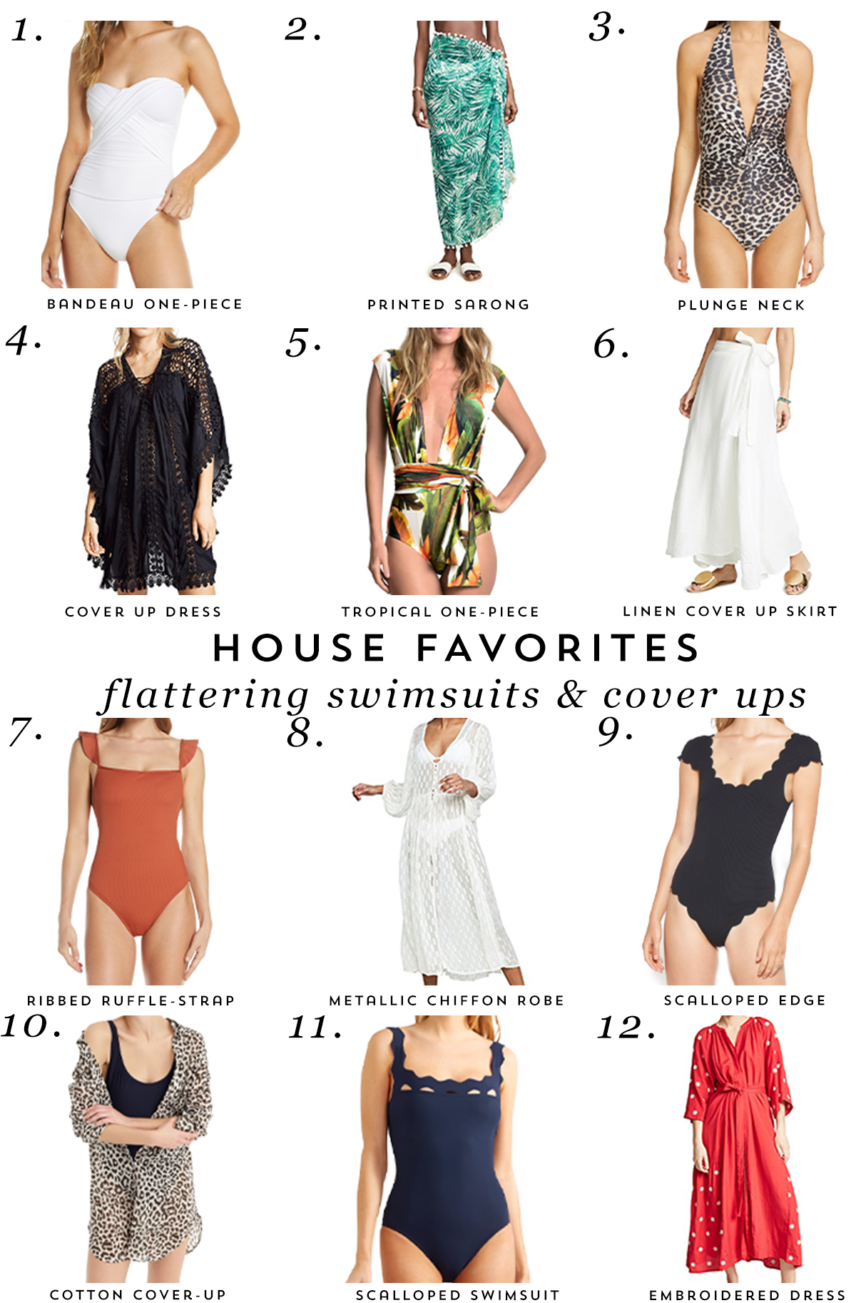 House Favorites: Flattering Swimsuits & Cover Ups - HOUSE of HARPER ...