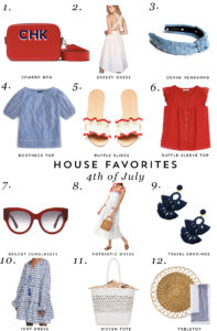 Shop my favorite patriotic finds including a denim headband, a breezy dress, tassel earrings, and more!